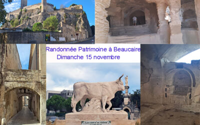 Randonnée Patrimoine à Beaucaire (30)
